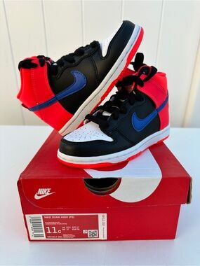 New Nike Dunk High Kids Size 11C